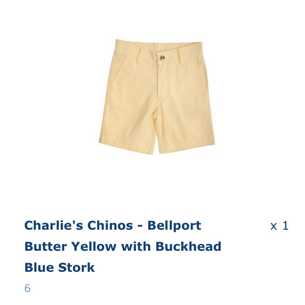 Beaufort bonnet shorts, brand New, yellow